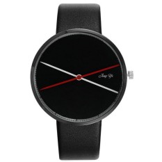 Jam tangan Unisex Pria dan Wanita Trend -Black-