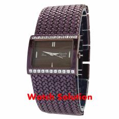 Jam tangan wanita Alexandre Christie original AC full rosegold tali pasir