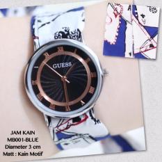 JAM TANGAN WANITA CEWEK MONOL GUS TALI KAIN FEMINIM MURAH NEW