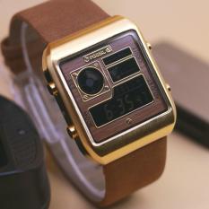 Jam tangan Wanita - Digital - Leather strap - Model Exclusive Trendy