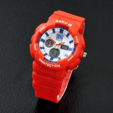 Jam Tangan Wanita Digital Sporty Murah Terbaru Gshock Babyg Digitec - A5mubw