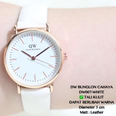 Jam Tangan Wanita DW Daniel Wellington Bondi Leather Putih Grosir Dkny