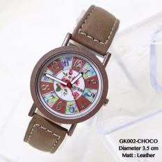 Jam Tangan Wanita Guess Tali Kulit Grosir Termurah Import Supplier