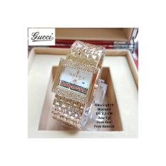 Jam tangan Wanita / jam tangan Murah Gucci Delica Rose Gold + Box