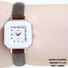 JAM TANGAN WANITA KULIT ROSEGOLD DKNY GUESS BONIA GUCCI CANTIK DW ALBA