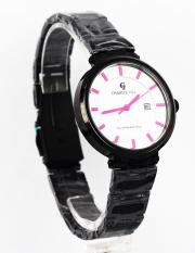 Jam Tangan Wanita Original Charlie Jill 1428Mb Dial Pink