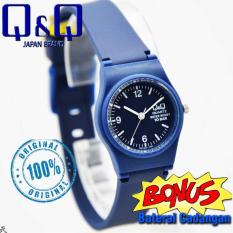 Jam Tangan Wanita Q&Q Transparan Rubber Strap VP47J025Y
