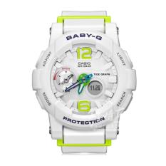 Jam Tangan Wanita - Strap Karet Casio Baby G : BGA-180 - white