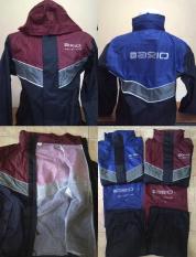 Jas Hujan Axio Europe tye 928 New MODEL - Stelan Jaket Celana keren UKURAN L BIRU