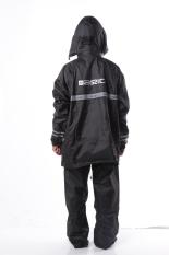 Jas Hujan Axio Europe Uk XL - L - M Sesuai Gambar Hitam Garis