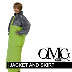 Jas Hujan Jaket Rok OMG Tebal Bagus Trendy