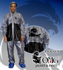 Jas Hujan OMG Set Jaket & Celana 100% Waterproof Seperti GMA ASV Axio
