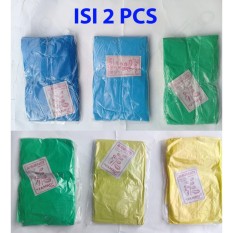 Jas Hujan Palem Plastik Baju Celana Isi 2 Pcs Warna Campur Tidak Bisa Pilih Warna Isi 2