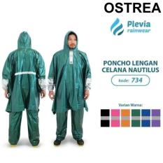 Jas Hujan Plevia 734 Poncho Lengan Celana Nautilus Jaket Anti Air