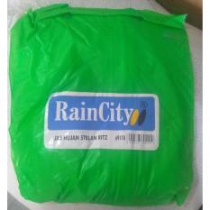 Jas Hujan RainCity Transparant - Jaket Celana Rain City - Hijau