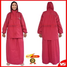 Jas Hujan Raincoat Rok Muslimah ACOLD