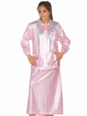 Jas Hujan Rok WANITA merk Tiger Head 68217 Ladies PEACH