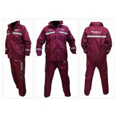 Jas hujan Rosida 882 Sporty Edition Merah Marun