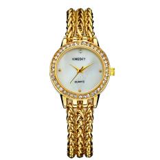Jaywog MS Guangzhou Kingsky Watch Eropa dan Amerika Serikat Dikontrak Kecepatan Angin Etsy Jual Lewat Tradekey Dunhuang EBay Ledakan (WhiteGold)