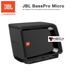 JBL BassPro Micro 8-inch Slim Subwoofer Aktif Active Sub Bagasi Built in Power Amplifier