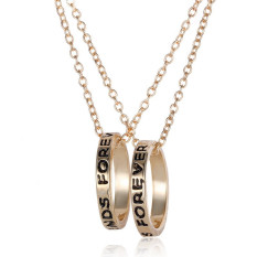 Jnanacrafts Bentuk Hati Handmade Kalung Perak. Source · Jetting Buy Chic Best Friend Forever Ring