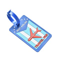 Jetting Buy Tali Pengikat Bagasi Tag Label Nama ID Alamat Tas Koper Bagasi Label Wisata Biru Kain Terpal