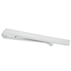 Jetting Buy Pria Stainless Steel Perak Nada Sederhana Dasi Bar Jepitan Klem, Jadilah Yang Pertama Mengulas! 4 Cm Perak