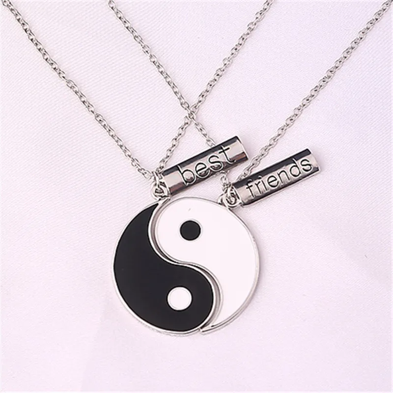 Harga jetting buy kalung vintage romantis sahabat tai chi hitam and putih liontin kalung putih |