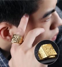 Jewelry 18 K Emas Berlapis Ukiran Cincin Properti Di Cina Adjustable