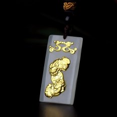 Jin Xiangyu Berani Liontin Giok Jinyu Pei Kalung-Intl