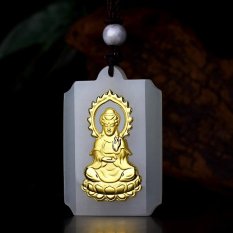 Jin Xiangyu Guanyin Buddha Liontin-Internasional