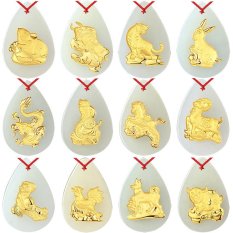 Jin Xiangyu natural and Tian Yu Shengxiao pendant - intl