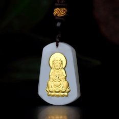 Jin Xiangyu Pendant Guanyin Jade Liontin-Internasional