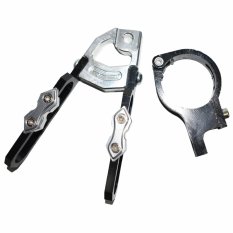 JM Bracket/Kleman Selang Rem Motor CNC - Hitam