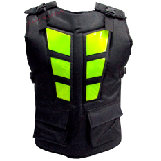 JM Rompi Motor Schotlight Motif Batang - Hijau
