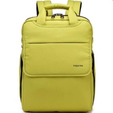 Joy School Youth Teenager Waterproof Bag Shoulder Colorful Laptop Backpack-Green - intl