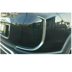 JSL Aksesoris Mobil Honda BRV List Garnish Garnis Bumper Belakang Chrome Cover List Chrome Garnish Lis Cover Kaca Samping Garnis List Chrome Krom Silver Liner Trunklid Trunk lid Asesoris Mobil Acessoris Mobil BRV B-RV