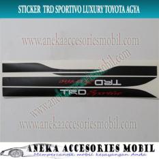 Jual Sticker Tulisan Trd Sportivo Luxury Toyota Agya Ready