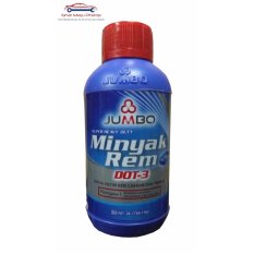 Jumbo DOT 3 Brake Fluid - Minyak Rem Neutral Merah 300 ml