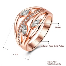 K Gold Fashion Ring AKR207-Intl