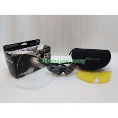 Kacamata Airsoft Gun Ess Crossbow 3 Lensa / Kacamata Army / Kacamata Sporty