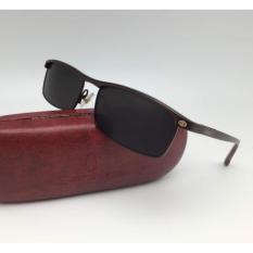 Kacamata Fashion Pria Mewah & Elegan 2117 Polarized Lensa Hitam