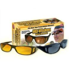 Kacamata HD Vision Wrap Around / Kacamata Anti Silau Siang Malam