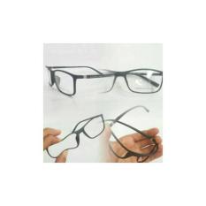 Kacamata Pria/W Porsche Design Bahan Lentur Gratis Lensa Minus/Plus