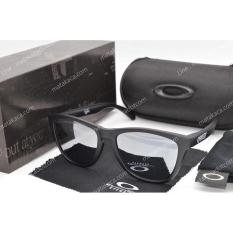 Kacamata Sunglasses Frogskin Hitam Mirror - Hot Items
