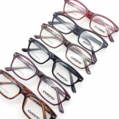 Kacamata/Frame CARRERA + Lensa Minus OR PLUS Anti Radiasi Komputer (Black/hitam)