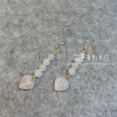 Kain Sutera Murad Pakaian Adat Tiongkok Cheongsam Anting-Anting