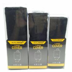 Kalibre Luggage Cover size L Sarung Koper Kain Pelindung Koper Hitam 994063-999