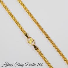 Kalung Emas Asli Kadar 700 Fancy Double 2.9 Gram