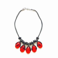 Kalung Fashion Wanita Korea Freestyle - Model Diamond - Crystal Bening